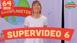 Kompisbandet  Supervideo 6  Barnens favoriter 10 gånger [upl. by Dej]