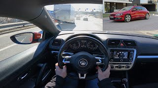 2013 Volkswagen Scirocco 14 TSI POV Test Drive DRIVEWAVE1 [upl. by Annoyed]