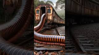 Nature Exploration  Travel Discovered  Abandoned Train shorts trending wow [upl. by Jakie]