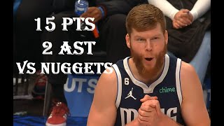 Davis Bertans 15 Pts 2 Ast Denver Nuggets vs Dallas Mavericks HIGHLIGHTS [upl. by Autry]