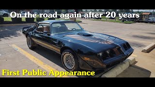 1981 Pontiac Trans Am first public appearance 625 at the Hot Rods on Beale Street Cruisein EP618 [upl. by Leiand]