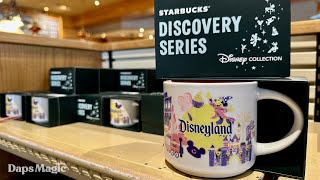 New Starbucks Mugs and Tumbler at Disneyland  Disneyland Resort 2024 4K [upl. by Legir]