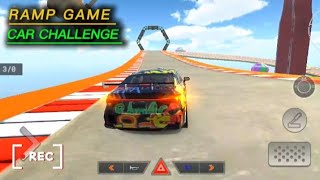 CAR GAME WITH HIGH GRAPHICS 🎮  RAMP GAME 🎮  FOR ANDROID IOS 📱 USE 🎧 [upl. by Gurevich246]