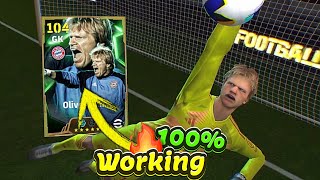 Trick To Get 104 Rated Epic Oliver Kahn In eFootball 2025 Mobile 🔥🔔 100 Working [upl. by Areikahs]