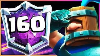 I AM 160 IN THE WORLD with the EASIEST DECK IN CLASH ROYALE 🏆 [upl. by Nylirem]