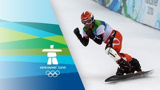 Womens Snowboard  Parallel Giant Slalom  Vancouver 2010 Winter Olympic Games [upl. by Pearla544]