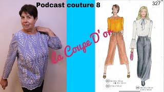 “Créez votre blouse SurMesure Avec La Méthode Coupe d’Or  du supplément 327 [upl. by Nirrek]