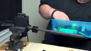 Accessorizing your Ar Part 5 How To Install A Free Float Quad Rail [upl. by Nilyad]