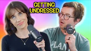 COLLEEN GETS UNDRESSED ON THE PODCAST  RELAX 128 [upl. by Chor100]