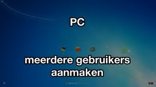 Meerdere gebruikers aanmaken VideoBytes  PC [upl. by Esiouqrut747]