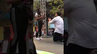 Marriage Proposal  Rejected in Public Poor Boy [upl. by Alleirbag]