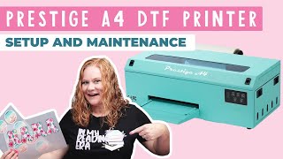 DTF Printer Setup and Maintenance DTF Station Prestige A4 Printer [upl. by Aynad995]