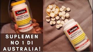 Suplemen anti virus amp kulit kusam  Swisse Vitamin C  Manuka Honey Review [upl. by Schwejda900]