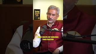 Dr S Jaishankar On US Visa Issue Raj Shamani Shorts chaiandchat [upl. by Nan]