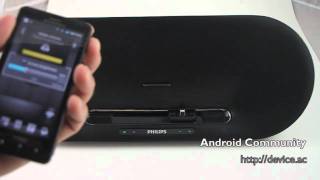 Philips Fidelio AS851 Speaker Dock for Android  Android Community [upl. by Atteirneh]