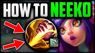 How to Play Neeko Jungle WITH NEW ITEMS Best BuildRunes  Neeko Guide Season 14 League of Legends [upl. by Etsirk98]