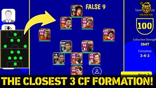 FALSE 9 IS SUPER EFFECTIVE IN THIS RARE 3223 FORMATION  eFootball 2022 MOBILE [upl. by Hochman]