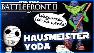 Hausmeister Yoda putzt die Gegner weg  Star Wars Battlefront II 117  Lets Play deutsch Tombie [upl. by Sinai]