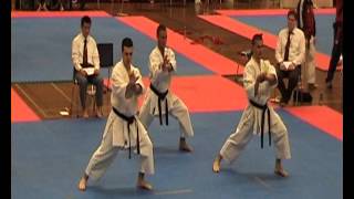 Karate Marinozzi Belgium JKA Kata Team [upl. by Onabru]