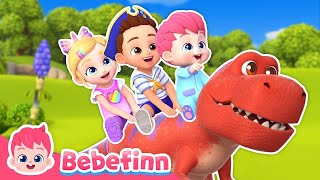 🦕🦖 Welcome to The Dino World  EP127  Bebefinn Nursery Rhymes and Kids Songs [upl. by Estrella185]