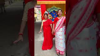 Gorld printed saree music newsong bengali [upl. by Dewhurst]