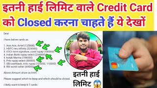 Approved Credit Card को Blocked करवाने चाहते हैं Rs250000 Rs150000 Rs237000 ग़ज़ब ग़ज़ब के लोग [upl. by Najtsirk]