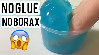 HOW TO MAKE SLIME WITHOUT GLUE WITHOUT BORAX NO GLUE  NO BORAX RECIPE EASY SLIME [upl. by Namwen]