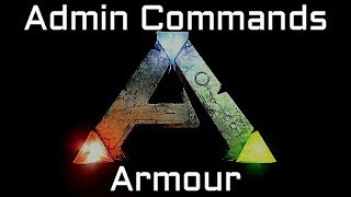 Ark Admin Commands Armour [upl. by Four]