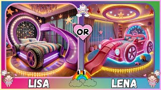 Lisa or Lena Sanrio Edition💜💖 Long Compilation  Niza lisa lena sanrio kuromisanrioedition [upl. by Nyletak216]