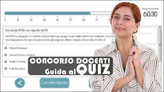 Guida al Quiz del concorso docenti [upl. by Kristianson]