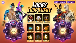 OB46 New Mystery Shop Discount Event  New Event Free Fire Bangladesh Server  Free Fire New Event [upl. by Wampler]