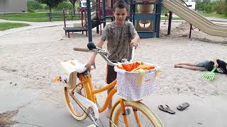 A sandcastle and new bikes [upl. by Mcconaghy36]