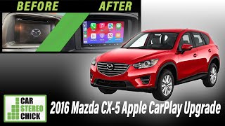 2016 Mazda CX5 Apple CarPlay Upgrade [upl. by Georgianna215]