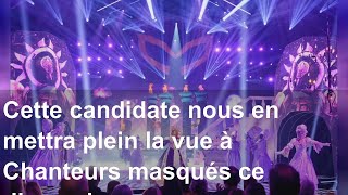 Cette candidate nous en mettra plein la vue à Chanteurs masqués ce dimanche [upl. by Hackney]