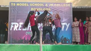 SUMANTH GROUP 2ND YR  TSMS BONGULOOR FRESHERS PARTY 2022 [upl. by Kerby]