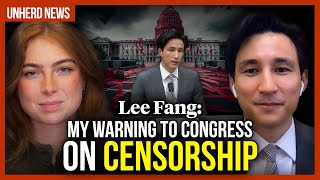 Lee Fang My warning to Congress on censorship [upl. by Adnesor]