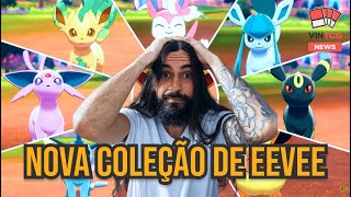 NOVA COLEÇÃO DE CARTAS EEVEELUTION EM 2024  VINTCG NEWS [upl. by Ailene]