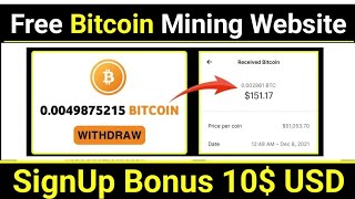 Withdrawal Proof 🤑 Free Cloud Mining Website 2024  Free mining website  New bitcoin mining sites [upl. by Yaron]