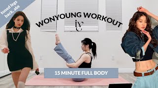 LOSE WEIGHT WITH 15 MIN WONYOUNG WORKOUT  no equipment [upl. by Waylen]