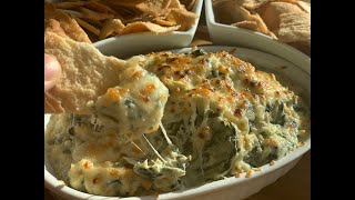 THE BEST SUPER BOWL Spinach and artichoke dip recipe Super Bowl party  Super bowl dip [upl. by Ahseiym]