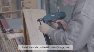 Neu Master Heavy Duty Electric Brad Nailer NTC0040 [upl. by Aniweta]