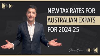 New Australian Non Resident Tax Rates for 202425 [upl. by Cornelie]