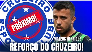 🔥MATHEUS HENRIQUE PROXIMO DO CRUZEIRO [upl. by Teodoor]