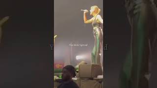 Taylor performing Gasoline ftHAIM 🖤🤌🏼 taylorswiftlikelivesong viralvideoyoutubeshortsshorts [upl. by Selie452]