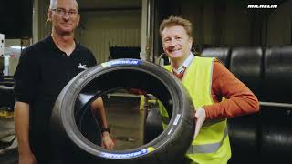 Tire manufacturing  Behind the scenes of MICHELIN Power MotoE  Michelin Motorsport [upl. by Abbub]