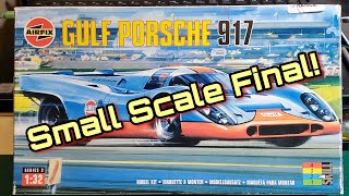 Airfix 132nd scale Porsche 917 Gulf Oil livery [upl. by Now]