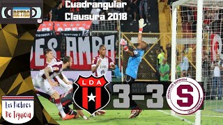 Liga Deportiva Alajuelense vs Deportivo Saprissa 🇨🇷⚽️ Cuadrangular Clausura 2018 Extendido [upl. by Esom]