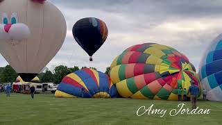 Hot Air Balloon Festival Warren NJ [upl. by Ynhoj]