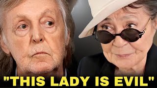 At 82 Paul McCartney Finally OPENS UP About His HATE For Yoko Ono [upl. by Ynafetse]