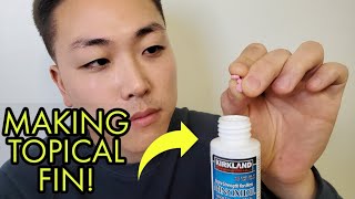 HOW TO MAKE TOPICAL FINASTERIDE FOR HAIR LOSS SUPER EASY AND EFFECTIVE [upl. by Jarin]